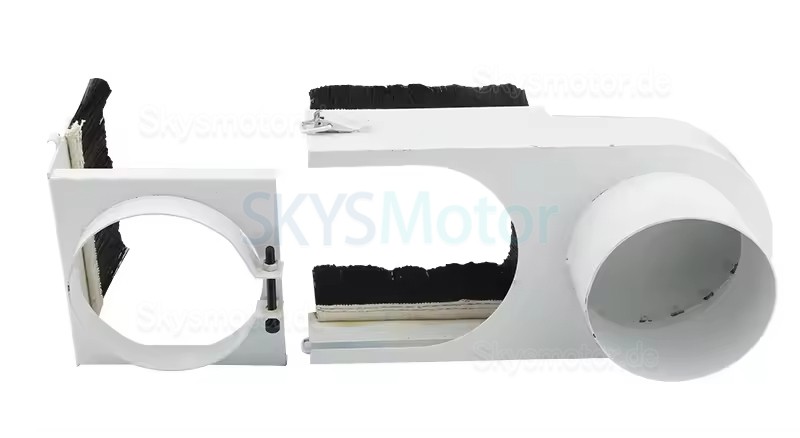 65 mm/80 mm/100 mm/120 mm CNC Spindel Staubhaube Absaughaube Staubabscheider